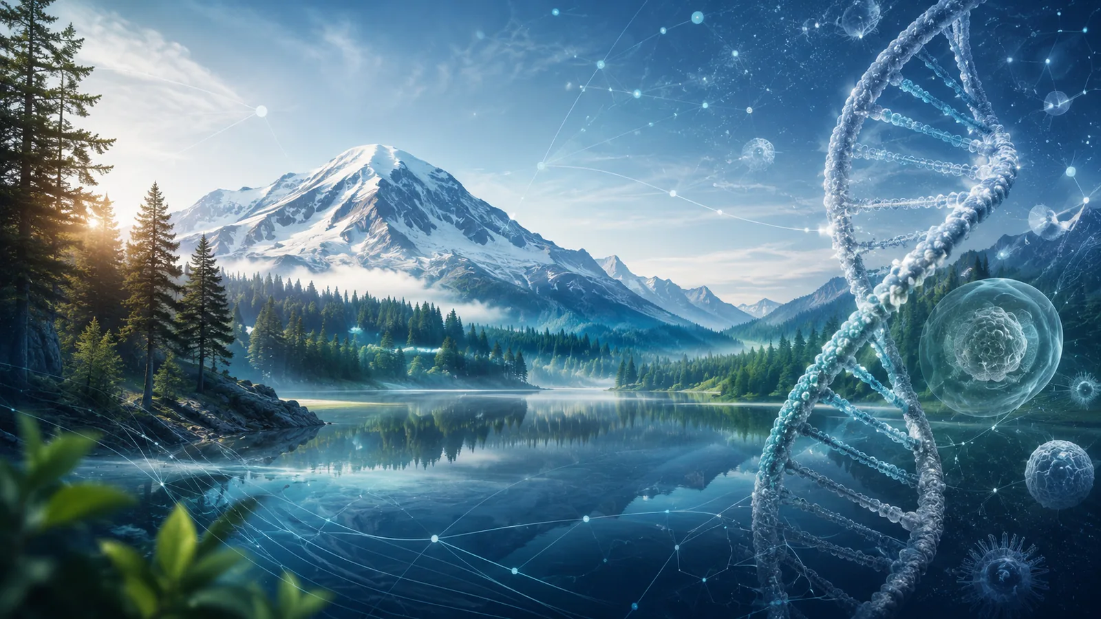 Aging and longevity research visualization