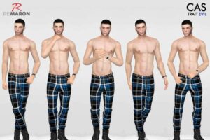 Create-A-Sim Poses for Men by Remaron
