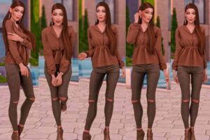 Create-A-Sim Poses for Women by Katverse