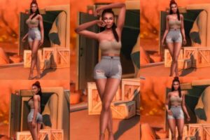 Female Sims 4 CAS Poses by Katverse