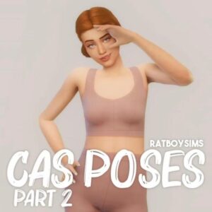 Fun Sims 4 CAS Poses by Ratboysims