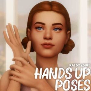 Hands Up Poses by Ratboysims