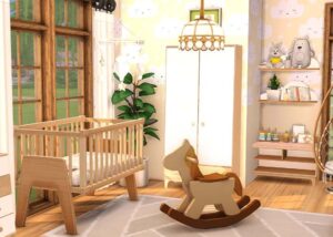 Mandy Sims 4 Nursery CC by Flubs79