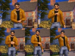 Sims 4 CAS Poses for Male Sims by Katverse