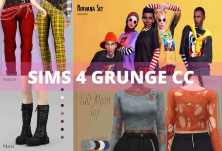 Sims 4 Grunge CC